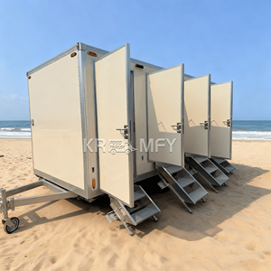 Bathroom With Shower Luxury Washroom Restroom Trailer Outdoor <b>Portable</b> Vip Mobile <b>Toilet</b> - Product Image 6
