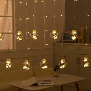 Vente en gros de guirlandes lumineuses de haute qualité pour rideau de Noël et mariage guirlandes lumineuses extérieures étanches - Product Image 2