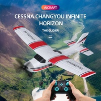 Dron teledirigido con Control remoto para niños y adultos, avión teledirigido de 2 canales