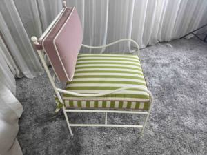 Mobilier d'extérieur Chaise moderne en acier inoxydable Chaise <span class=keywords><strong>Fauteuil</strong></span> de jardin Chaise de mariage Canapé d'extérieur imperméable - Product Image 3