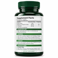 Capsules d'orotate de lithium, magnésium et L-triptophane, complément alimentaire à faible dose pour soutenir la santé du cerveau et de l'humeur, étiquette privée OEM