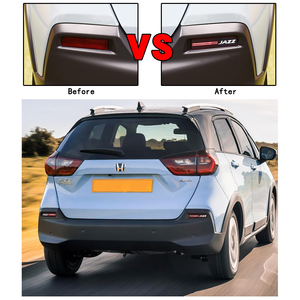 ไฟท้าย LED สำหรับรถยนต์ Honda Fit <span class=keywords><strong>Jazz</strong></span> ปี 2020 ขึ้นไป จำนวน 2 ชิ้น  ไฟสะท้อนแสงกันชนหลัง ไฟตัดหมอกหลัง ไฟเบรก ไฟ DRL  ไฟเลี้ยวแบบไดนามิก - Product Image 4