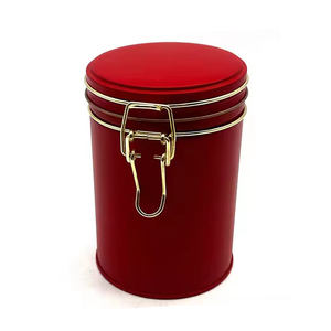 Boîte de fer ronde pour des collations de thé fraîches étanches à l'humidité boîte de conserve multi-grains pour l'emballage de chocolat de bonbons alimentaires - Product Image 4