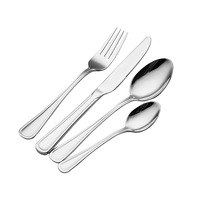 Service de Table en Acier Inoxydable 18/0 – Sets de Couverts pour Fêtes, Argenterie de Mariage