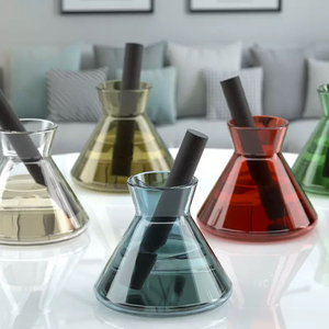 Hổ phách thủy tinh sậy khuếch tán chai và bao bì glazen geurstaafjes khuếch tán - Product Image 2