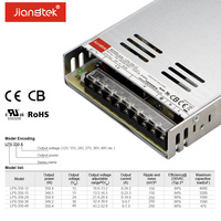 Alimentation à découpage fermée Jiangtek LPS-350-12 350W 12V 29.2A avec ventilateur DC forcé, surtension 305VAC (5s), sélectionnable 110V/220V