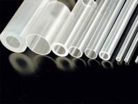 Tube de saphir cultivé naturel