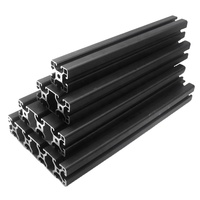 Profilé en aluminium industriel en alliage 6063 T5 Système d'encadrement à rainure de 8mm T Extrusion d'aluminium à fente