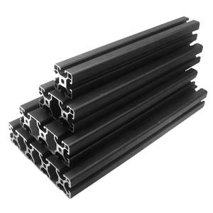 Profilé en aluminium industriel en alliage 6063 T5 Système d'encadrement à rainure de 8mm <span class=keywords><strong>T</strong></span> Extrusion d'aluminium à fente - Product Image 2