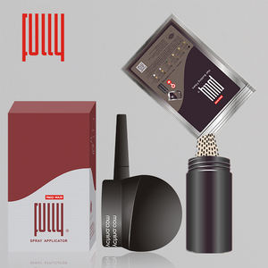 FULLY Unisex Herbal 2-en-1 Poudre de fibres capillaires densifiantes pour volume et épaississement, aspect naturel, application facile et pratique, sans - Product Image 5