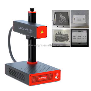 Máquina de marcado de botones de coche láser de fibra de escritorio de 50W para metales y plásticos - Product Image 3