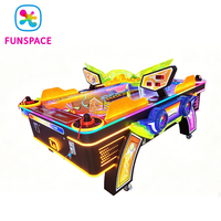 Table de hockey sur air de haute qualité à monnayeur, machine de jeu d'arcade