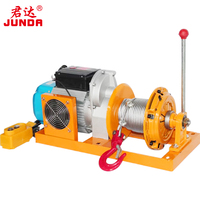 Mini-grue électrique à câble robuste 300 kg 500-1000 kg 220 V pour extérieur avec embrayage de treuil