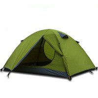 Tente de plage pliable 210*210*120cm, imperméable, double couche, quatre saisons, une chambre, pour camping en plein air, en polyester 170T avec revêtement PA