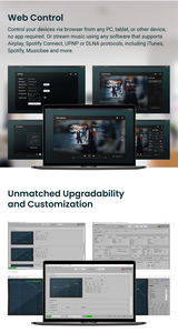 Wifi Streaming Voorversterker Draadloze <span class=keywords><strong>Audio</strong></span> Streamer Home Theater Systeem Digitale Voorversterker - Product Image 6