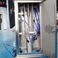 Henwi Halbautomatische 1-Kopf Vertikale Pneumatische Flüssigkeitsabfüllmaschine, Pneumatisch Angetriebene Maschine für Kosmetik-, Getränke- und Chemikalienabfüllung