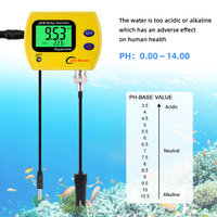 PH-991 Acidimètre numérique portable de haute qualité 0,01 Durable avec rétroéclairage PH TDS pour aquarium et piscine