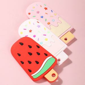 Nouveau design anneau de dentition en silicone forme de crème glacée en silicone de qualité alimentaire sans BPA jouet de dentition à mâcher pour bébé - Product Image 2