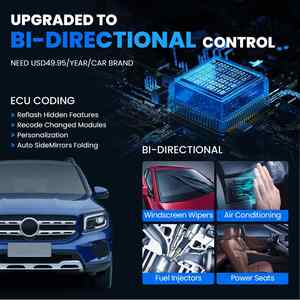 MUCAR VO6 OBD2 profesyonel otomatik tarayıcı tam sistem 28 sıfırlar ECU kodlama aktif testi ömür boyu ücretsiz güncelleme araç teşhis araçları - Product Image 5