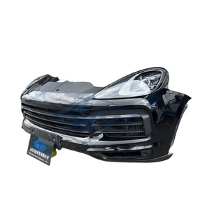 Pièces de pare-chocs avant de haute qualité et bon marché Kit de carrosserie mise à niveau Pièces de carrosserie Pare-chocs avant et pare-chocs arrière pour <span class=keywords><strong>Porsche</strong></span> Cayenne - Product Image 1