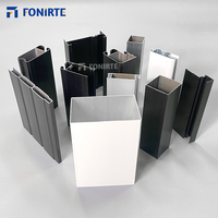 Profilés en aluminium extrudé sur mesure, profilés en aluminium extrudé industriels, service de traitement OEM