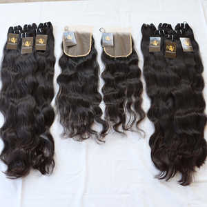 Fournisseurs de Faisceaux de Cheveux Péruviens Bruts Non Transformés Alignés avec des Cuticules de Cheveux Vierges de Vison avec des Fournisseurs de Faisceaux de Cheveux Humains Bodywave Frontal 13x4 Hd - Product Image 2