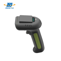 Lecteur de codes-barres portable robuste sans fil BT avec capteur CMOS et interface USB, RFID UHF DPM QR/1D/2D industriel, IP65