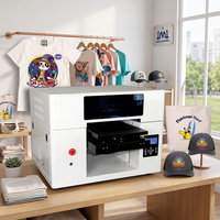 Printer DTG A3 untuk Kaos, Mesin Cetak Pakaian Berbagai Warna