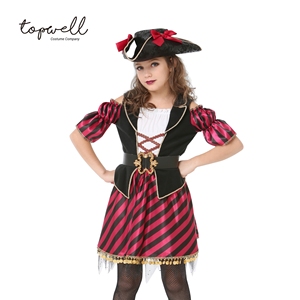 Costume de pirate pour belles filles Costume de jeu de rôle de carnaval d'Halloween de haute qualité pour les occasions de fête - Product Image 1