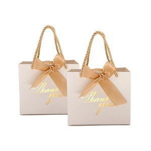 Wholesale Best Selling Custom Logo High Quality Clothing Packaging Jewelry Paper <b>Gift</b> <b>Bag</b> Customized <b>Gift</b> Box With Ribbon Handle - Product Image 2