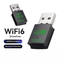 Tarjeta de Red Inalámbrica USB de Alta Calidad OEM sin Controladores para BT 5.4, Dos en Uno, para Computadora de Escritorio AX900, en Stock