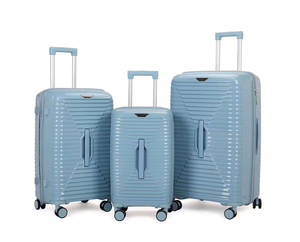 2026 New Arrival Luxury Modern Classic PP <strong>Soft</strong> <strong>Luggage</strong> Set with Lock Large Capacity Waterproof Suitcase Durable Zipper Closure - Product Image 6