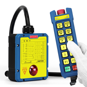 รีโมทคอนโทรลไร้สายอุตสาหกรรม ML-K12D+ รุ่นยอดนิยม 24V AC สำหรับเครน กันน้ำ กันกระแทก พร้อมระบบเตือนภัย ผลิตจากพลาสติก - Product Image 3