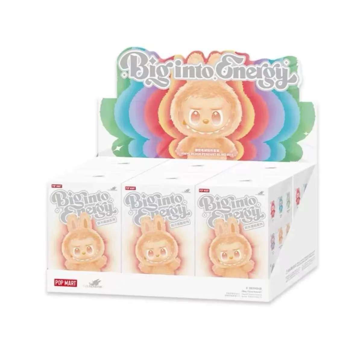 Popmart Labubu Frozen Monster Macaron Plush Toy Mystery Box