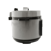 Vente directe usine – Autocuiseur électrique intelligent multifonction 11-en-1 en acier inoxydable 5L/6L pour voiture et maison (cuit riz, fait soupes)
