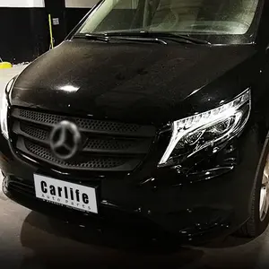 Car accessories high quality E mark headlights for Mercedes benz vito W447 2016-2022 year upgrade led headlights led lamps