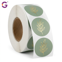 Autocollant personnalisé avec logo, autocollant de bouteille imprimé de haute qualité, autocollant en vinyle auto-adhésif imperméable pour l'emballage