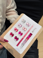 Gel Cat Eye Eropa New Water Run Ice Penetrating Pop Color White Glass Bead 8 Warna Bubble Berry Cat Eye Enamel Gel