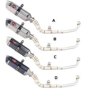 Système d'échappement complet d'échappement de moto EX5 pour HONDA EX5 Dream - Product Image 2
