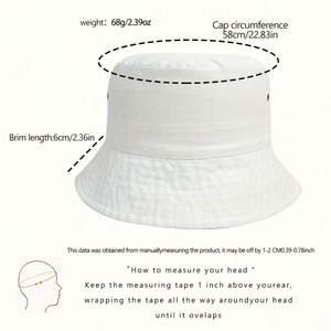 Chapeau Bob Léger Personnalisé d'Été avec Broderie pour Hommes et Femmes – Protection Solaire, Pêche, Loisirs, Ski, Activités de Plein Air, Plage - Product Image 3