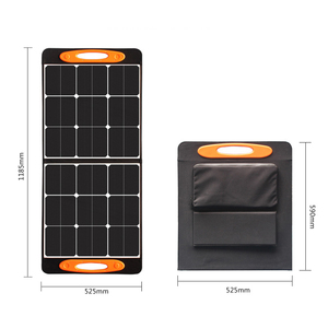 <b>Solar</b> GSF-<b>100W</b> <b>100W</b> High Efficiency Foldable 17.8V IP65 Customizable Cable Leads GSF-<b>100W</b> <b>100W</b> Foldable <b>Solar</b> GSF-<b>100W</b> GSF - Product Image 2