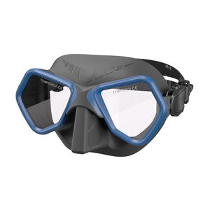 Masque de plongée profonde certifié CE en silicone 65CC à faible volume avec lentille en verre trempé - Product Image 2