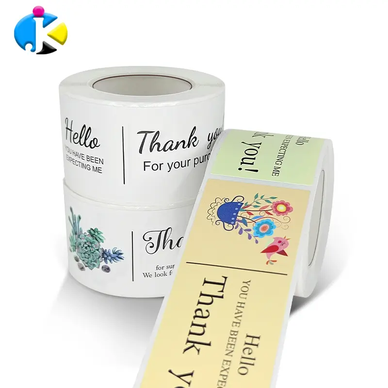 Цветочная прямоугольная наклейка thank you, 120 шт., наклейка для уплотнения подарочной коробки, мини-этикетка, декоративная этикетка для чашки с водой