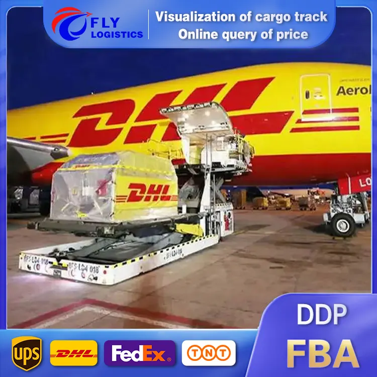 Livraison aérienne Ali Express service porte à porte UPS DHL TNT FEDEX expédition de fret courrier mondial de Chine vers le monde entier USA Canada