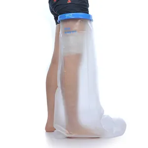 Daily Care Easy Operating Waterproof Wound Cast Cover For Adult Long Leg Waterproof Cast Cover