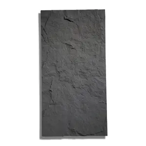 Cultural Stone Simulation Lightweight Polyurethane Mushroom Stone Background Wall Wholesale PU Slate