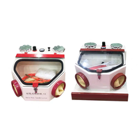 Équipement de laboratoire dentaire, machine de sablage à double stylo, sablage de bijoux, machine de sablage / polisseuse avec lumière LED