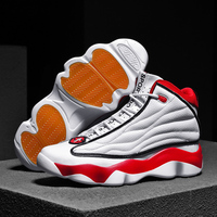 Chaussures de basket-ball en cuir respirant de haute qualité, style sportif, pour hommes et femmes, personnalisables avec logo de marque, collection 2026