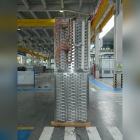 Évaporateur de congélateur tunnel spiralé basse température robuste pour l'application de congélation rapide des produits de la mer