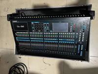Console de mixage numérique Allen Heath QU32 d'occasion, 32 canaux, mixeur audio, éclairage de concert, sonorisation de scène en direct